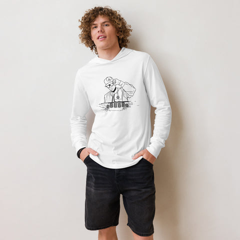 Cool Poker Community Hooded long-sleeve tee